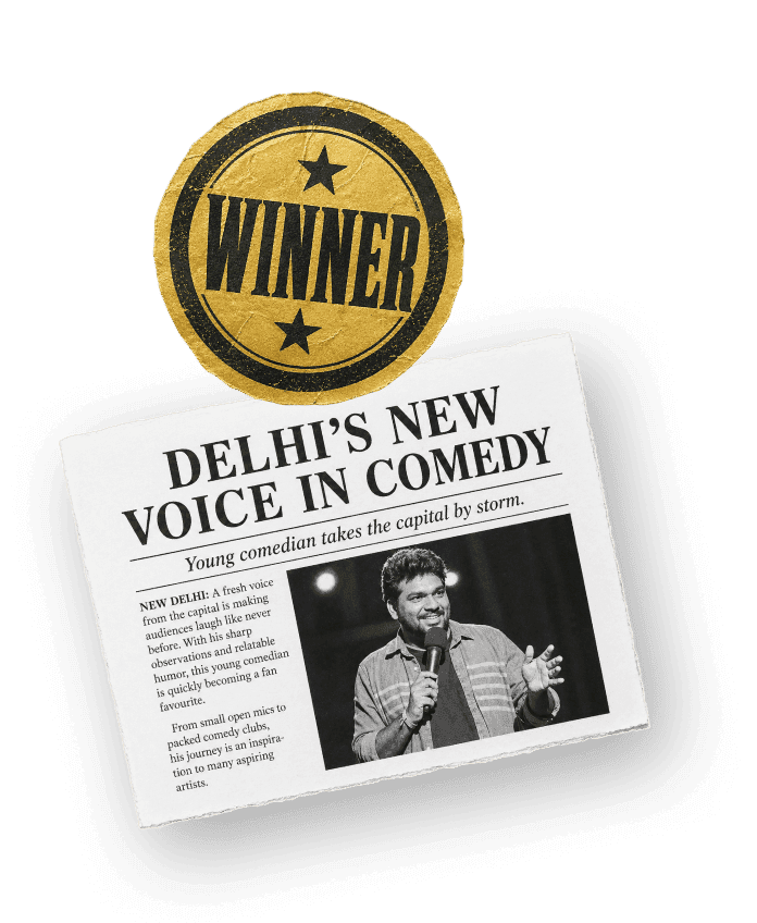 INDIA'S BEST STAND-UP COMEDIAN